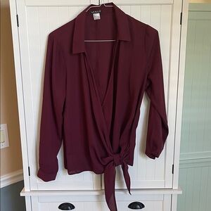 Venus wrap top. Very flattering